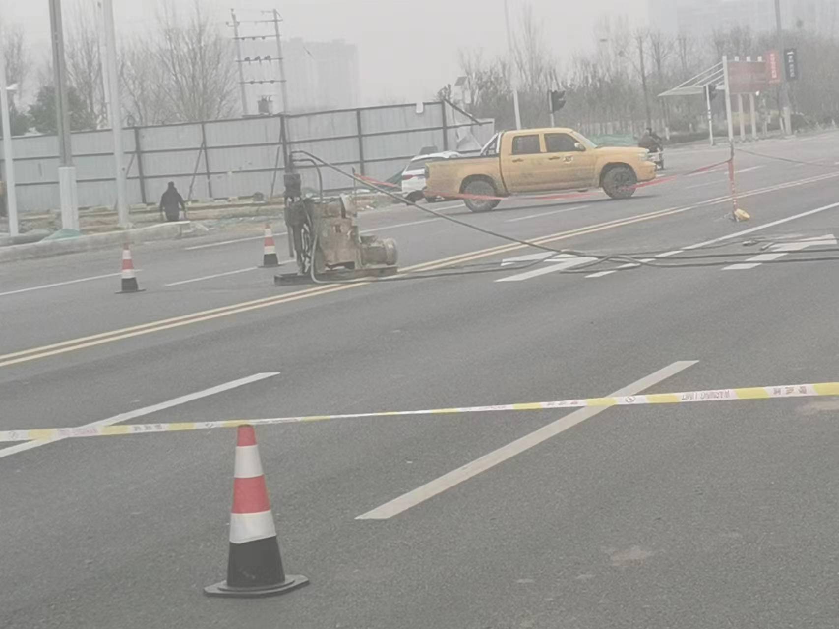 贞丰公路路基沉陷注浆